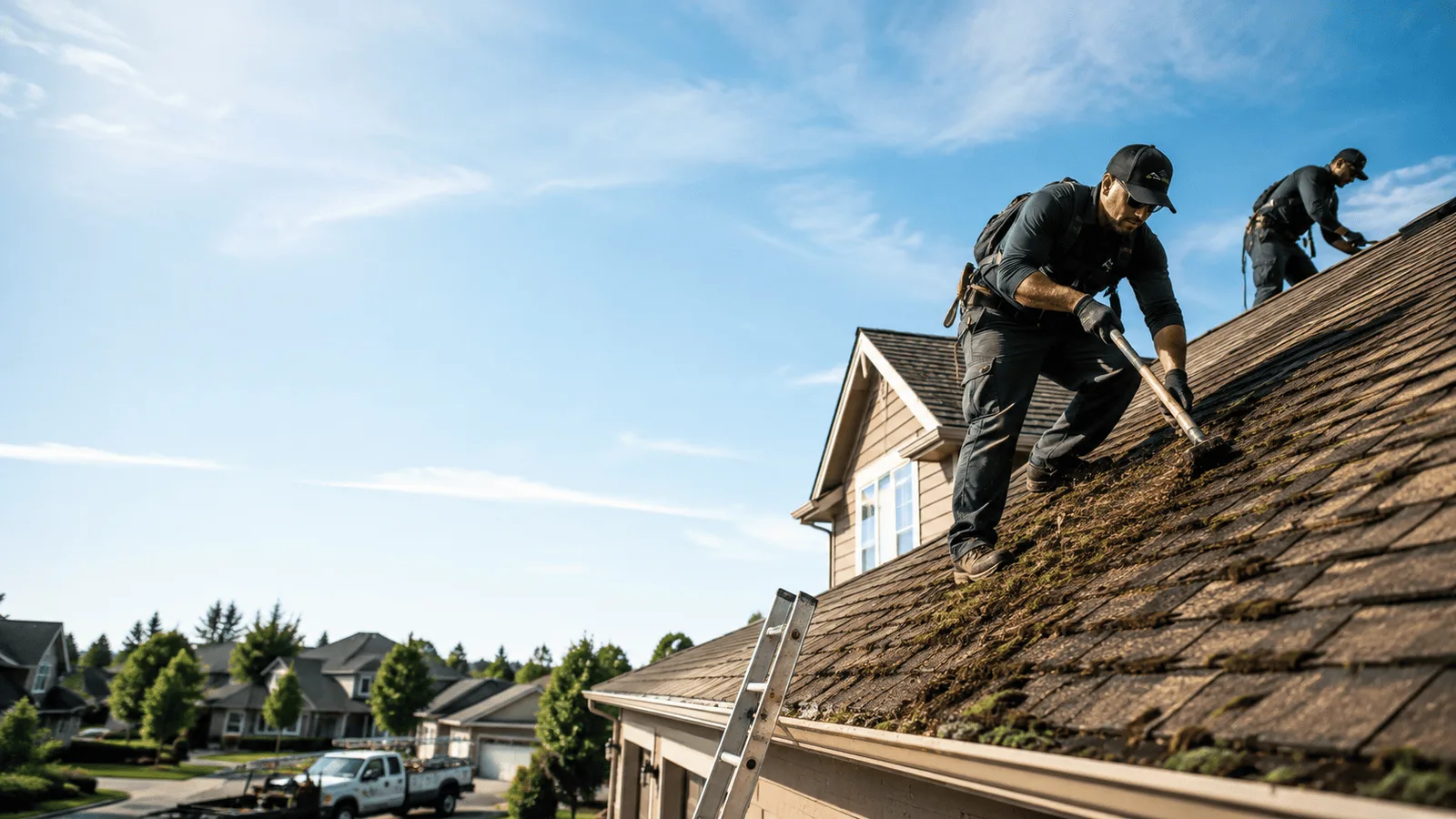 Roof Moss Removal in Pitts, GA near me